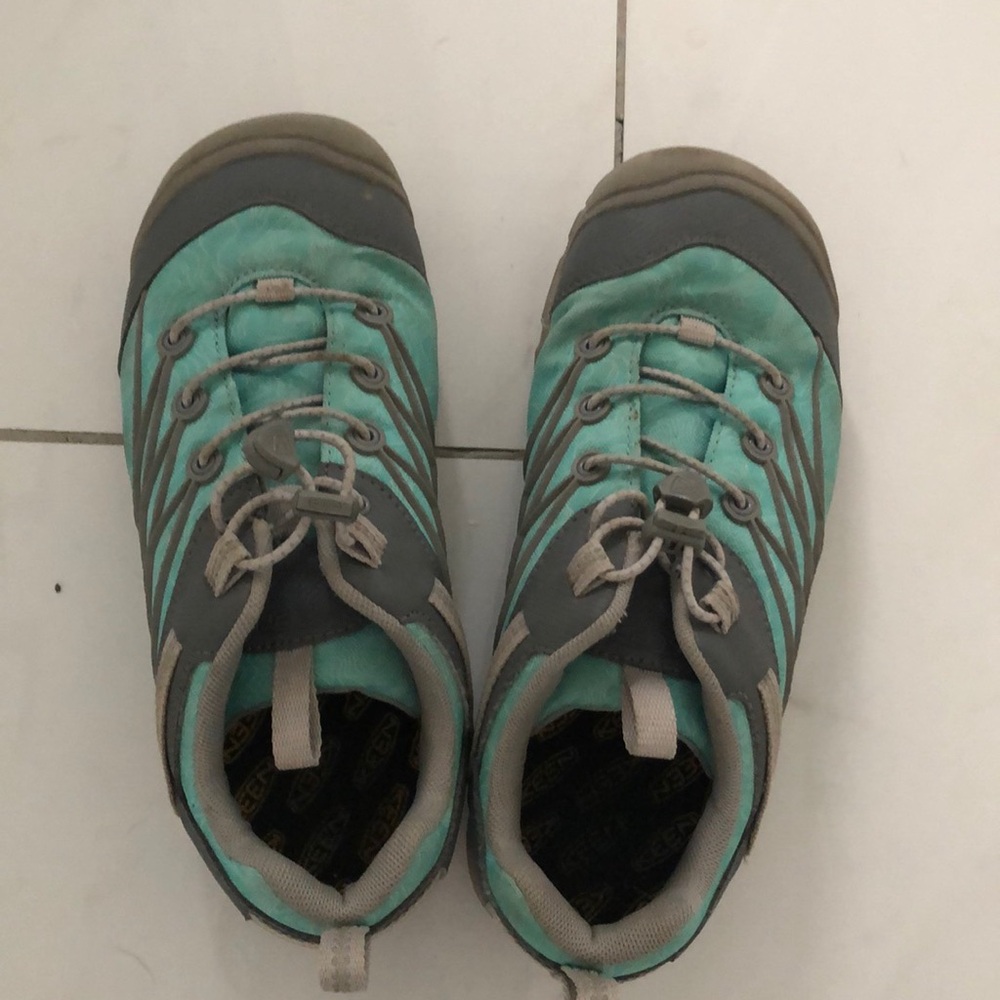Sport Running Hiking Teal Shoes